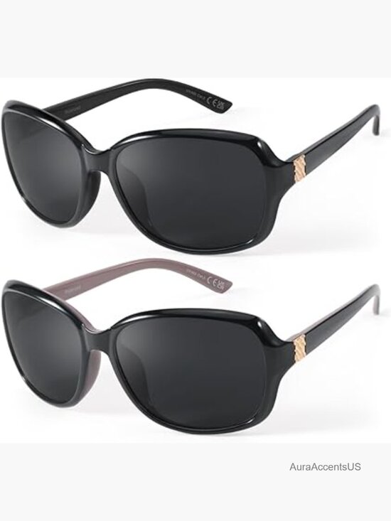 Polarized Square Wrap Sunglasses UV400 Protection for Women main image 6